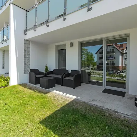 Flatbook - Baltic Garden Z Basenem I Parkingiem Apartment Sztutowo