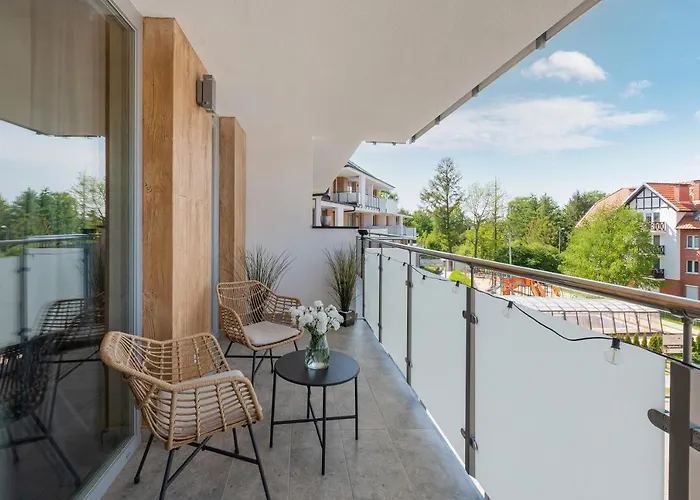 Flatbook - Baltic Garden Z Basenem I Parkingiem Apartamento