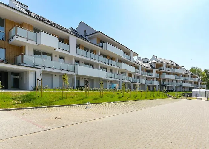 Flatbook - Baltic Garden Z Basenem I Parkingiem