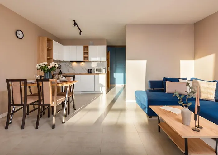 Flatbook - Baltic Garden Z Basenem I Parkingiem Apartamento Sztutowo