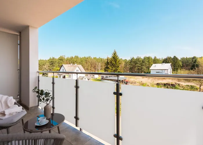 Lägenhet Flatbook - Baltic Garden Z Basenem I Parkingiem